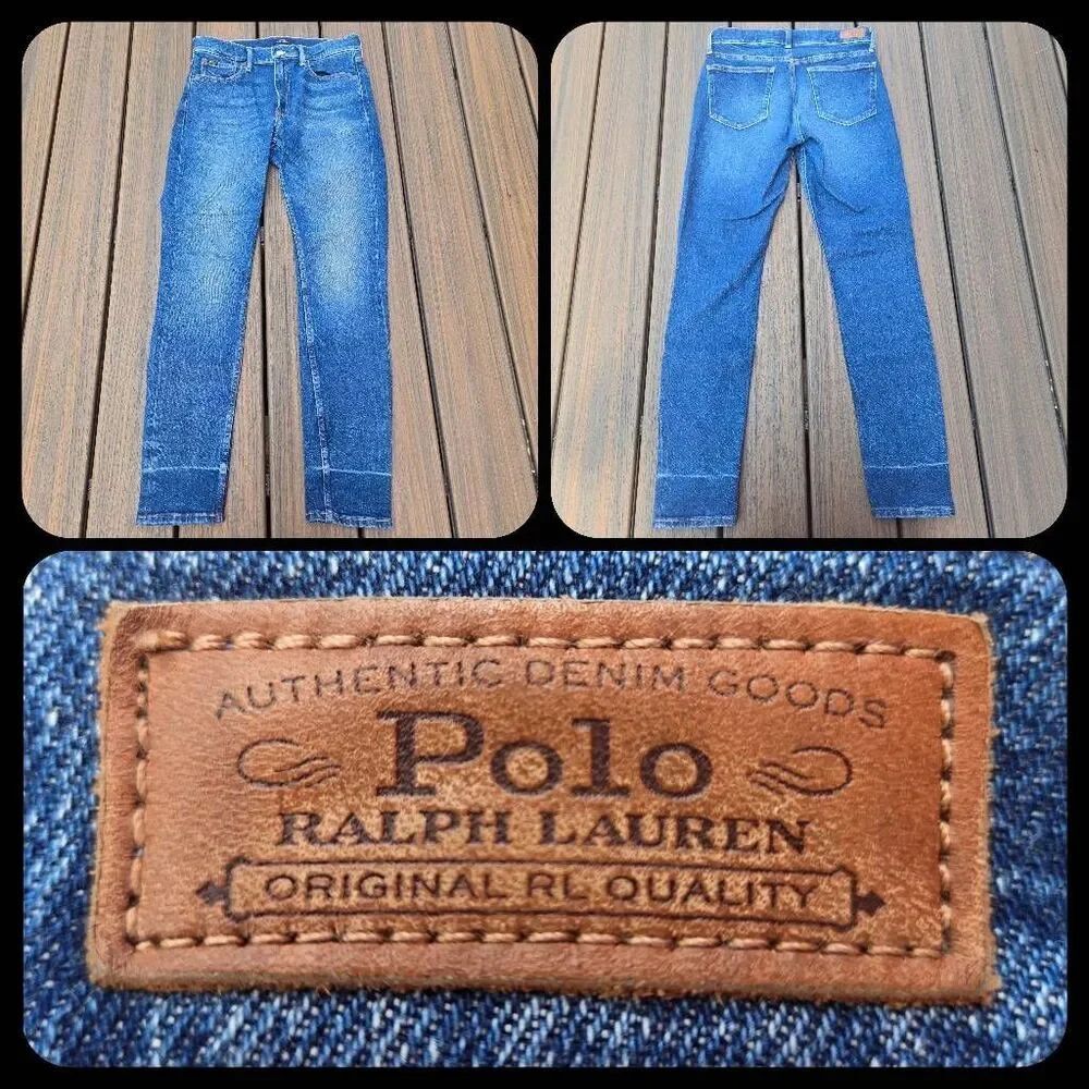 POLO Ralph Lauren jeans skinny jeans mid rise  high quality size 29